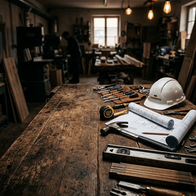 Handwerker Werkzeuge